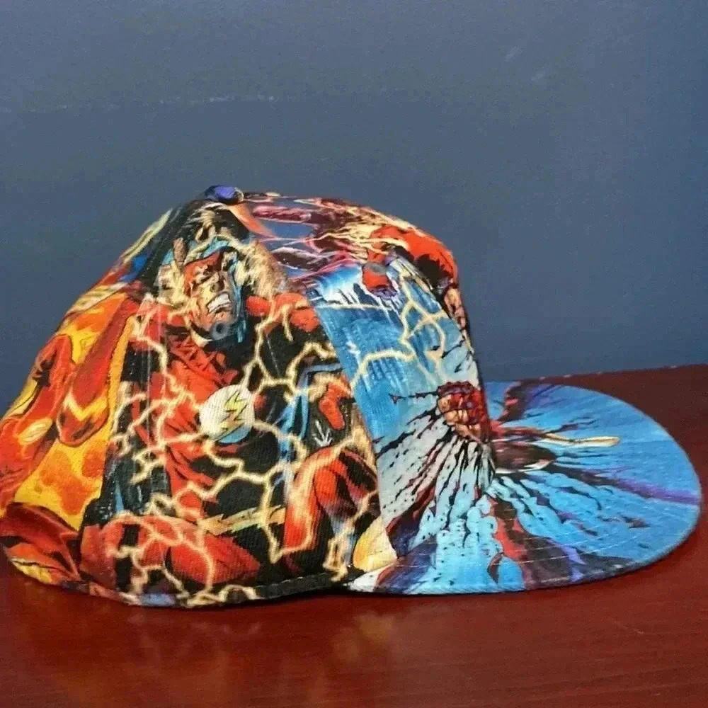 BIOWORLD MARVEL FLASH TRUCKER HAT ONE SIZE FITS MOST NEW/ NEW CONDITION … - Picture 5 of 13